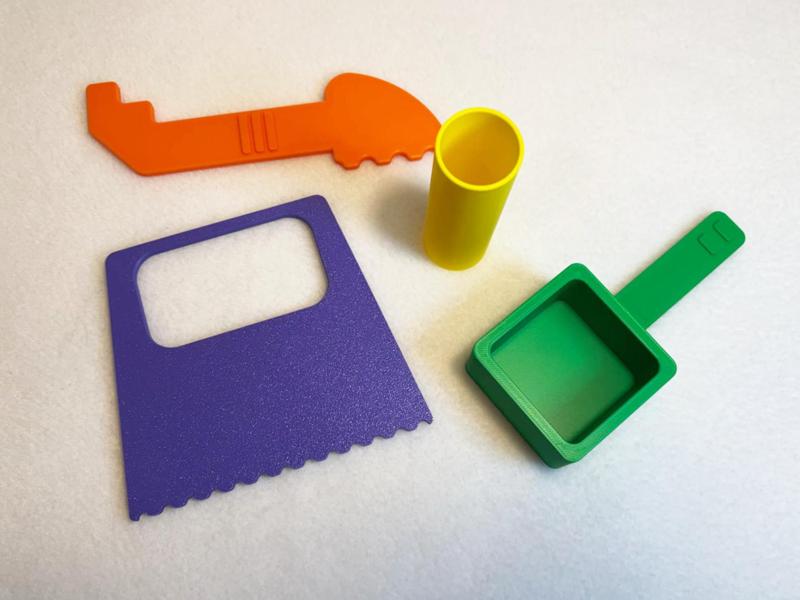 Play Doh or Sensory Bin Toys