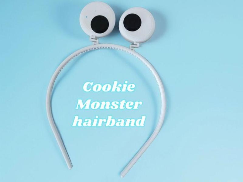 Cookie monster hair band