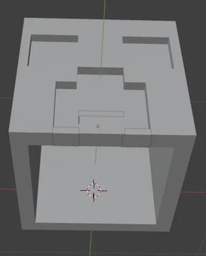 wearable creeper head   