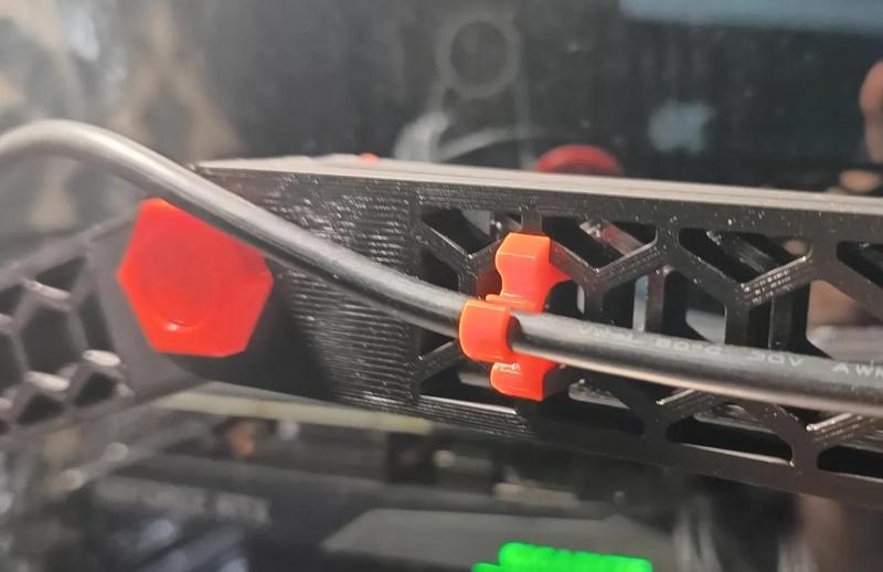 5mm cabel clip for microphone arm   