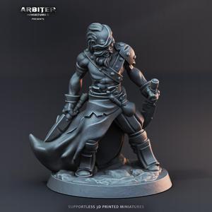 Supportless miniatures from Arbiter Miniatures Kickstarter 2: Desolate Plains
