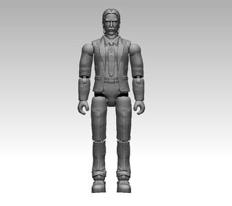John Wick ARTICULATED ACTION FIGURE 100mm