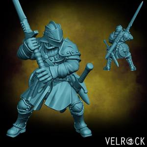 Human Warrior Veteran 2 (PRESUPPORTED)