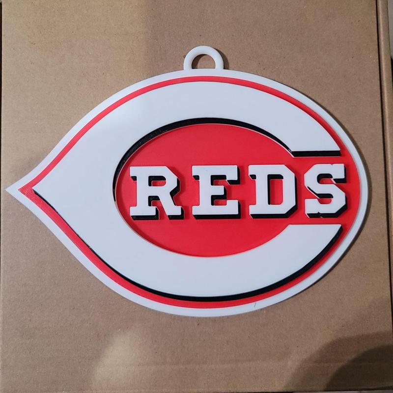 CINCINNATI REDS 3D Logo 180mm series