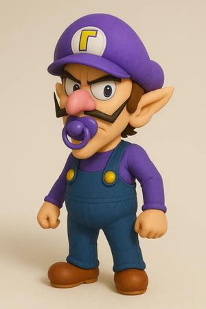 baby waluigi spinnoff   