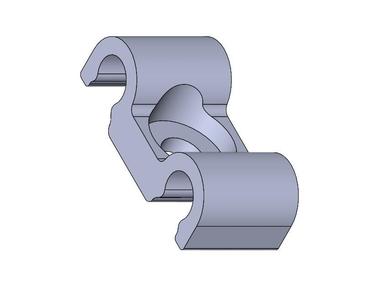 3/16" Vehicle brake pipe clips