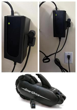 Smartdrive MX2+ charger wall mount.   