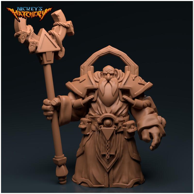 Trom, Dwarf Shaman | THE FROSTIRON DWARVES