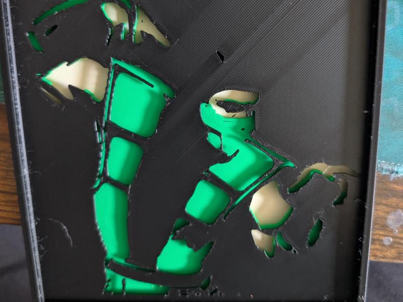 Mortal Kombat - Reptile (All Ninjas) Shadow Box