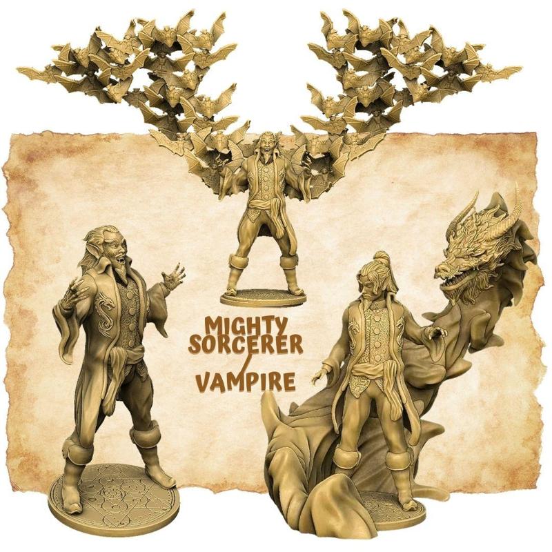 Mighty Sorcerer / Vampire Cursed Pirates