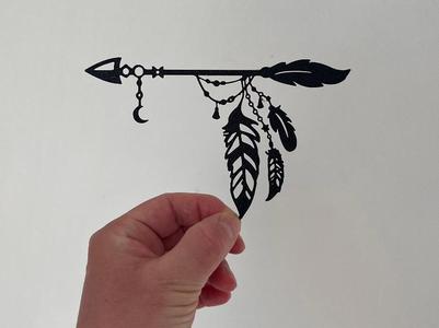 Wall Art - Arrow Dream Catcher