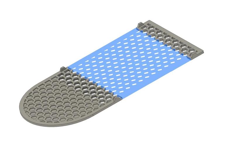 Nespresso Inissia Drip Tray, small edition AND/OR pod drawer feet   