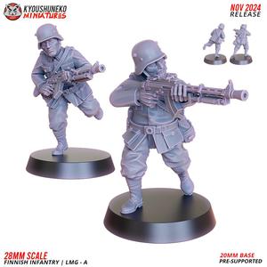 LMG - A | Finnish Infantry ww2