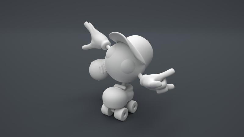 Articulated Cute Skater Guy