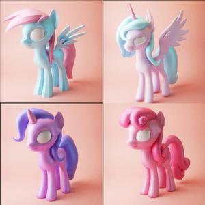 4 my little pony character