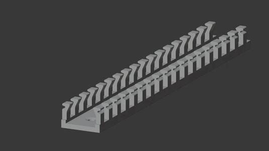 Cable Duct 25x15 6mm²   
