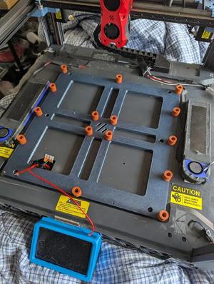 Sovol SV08 Voron Bed Adapter with Supports   