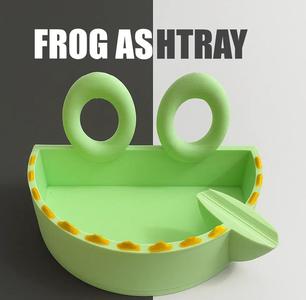 Frog Face Ashtray   