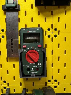 multimetr parkside holder skadis   