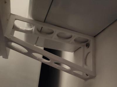 Wall mounting shelf