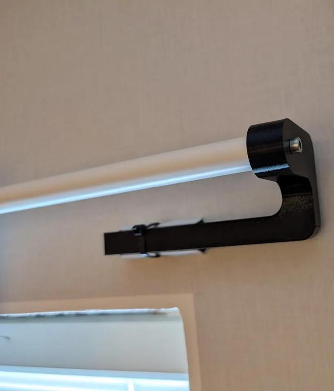 Ahlsell a-collection curtain rod (gardinstång) adapter   