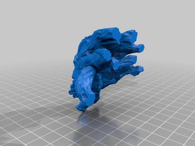 cthulhu head for warhound titan