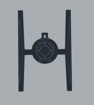 Tie Fighter Wall Art   