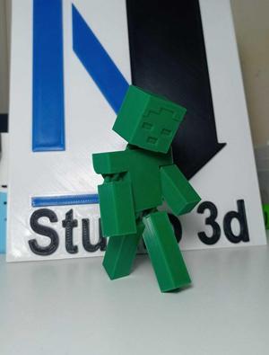Minecraft Articulated Zombie