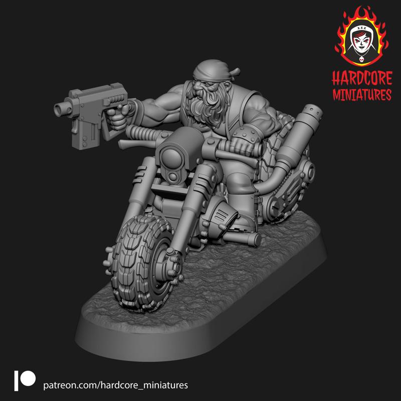 Space Dwarf Biker #1
