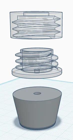 Glowstick fire twirling staff.   