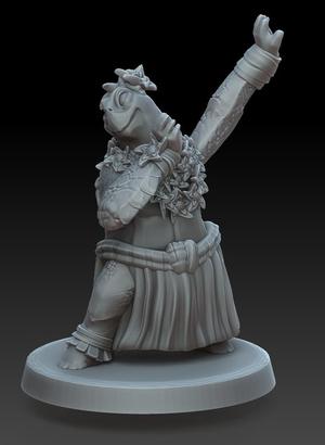 Sea Tortle Villager (dancer female)