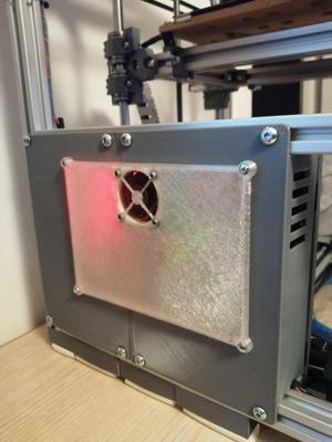 Hypercube electronic components mounts and boxes