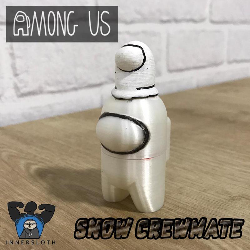 AMONG US - SNOW CREWMATE (HALF BODY NEW GENERATION)