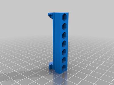  Nozzle Holder V Slotted Rail