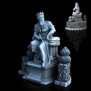 Statue - Medieval Town Set