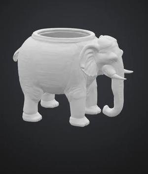 Elephant flowerpot   