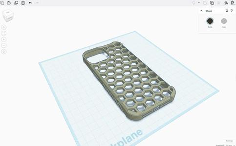 iPhone 14 case with Honeycomb   