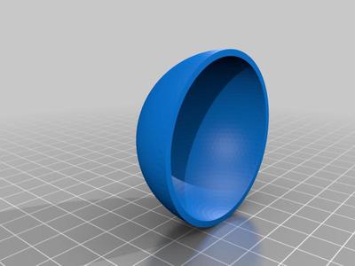 hollow 52mm hemisphere 