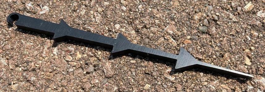 1/4" / 6 mm Drip Line Holding Stake   