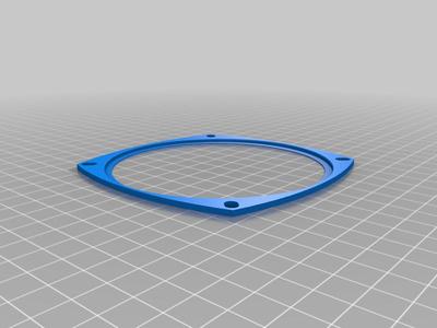 105 mm speaker shim