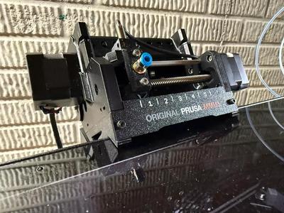 Core One MMU3 mounting brackets compatible with top acrylic panel   