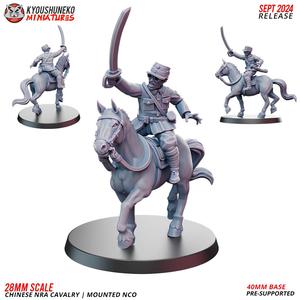 Mounted NCO | Chinese NRA Cavalry ww2