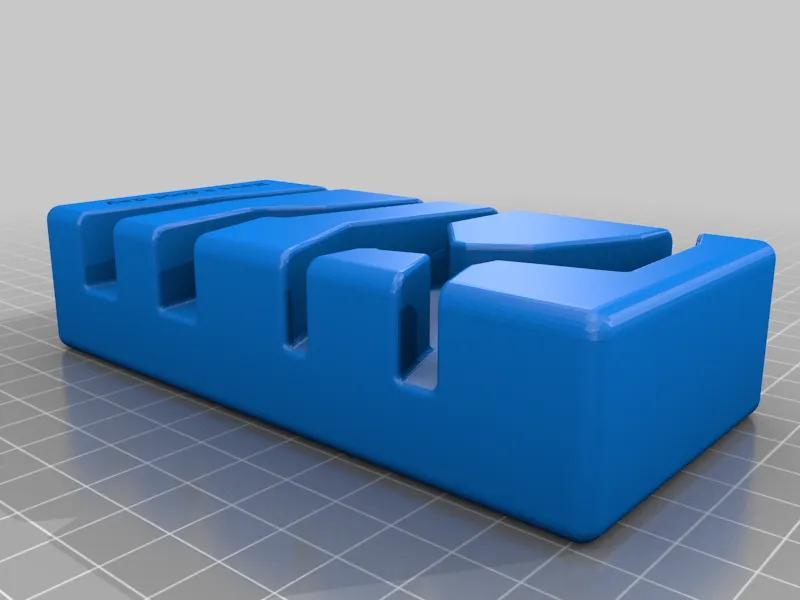 Climbing nut with screw holes   