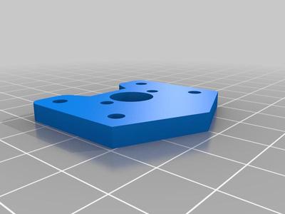 380 motor bracket for TB_3D water jet