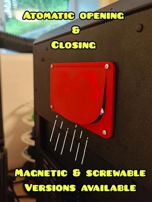 Prusa CORE One auto-vent (check out the video)   