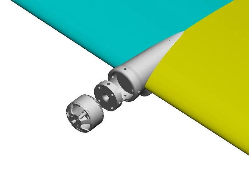 Motor holder for Flightory STORK   