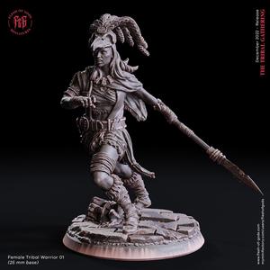 Female Tribal Warrior 01