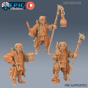 Halfling Adventurer Set / Little Villager / Mysterious Dwarf / Half Gnome / Dwarfen Encounter