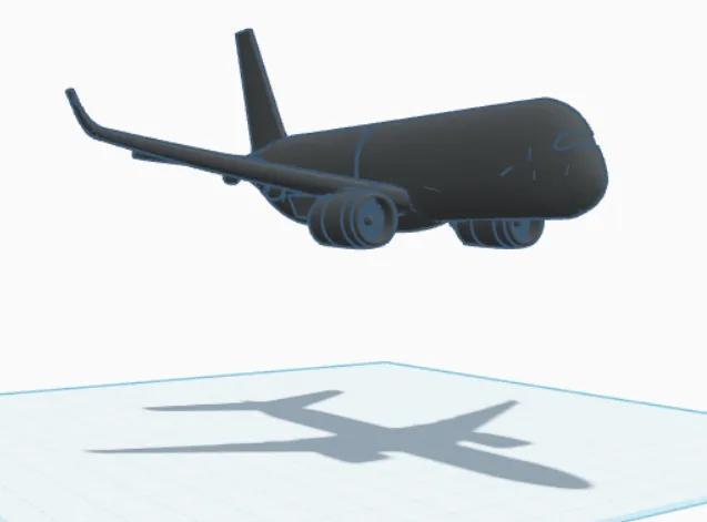 chubby airbus a350 plane   