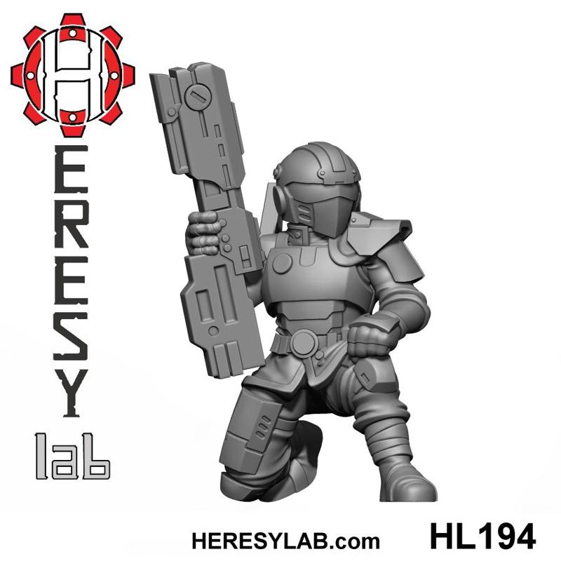 HL194 - Greater God Militia 4 - Also Pre-Supported - Dec 2023